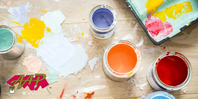 cans of paint